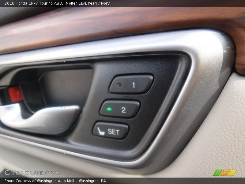 Molten Lava Pearl / Ivory 2018 Honda CR-V Touring AWD