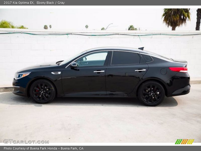  2017 Optima EX Ebony Black