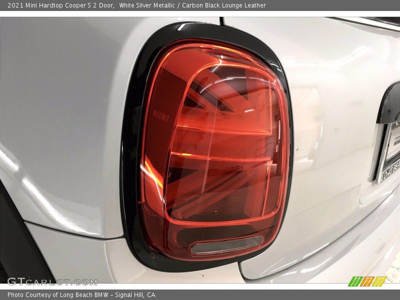 White Silver Metallic / Carbon Black Lounge Leather 2021 Mini Hardtop Cooper S 2 Door