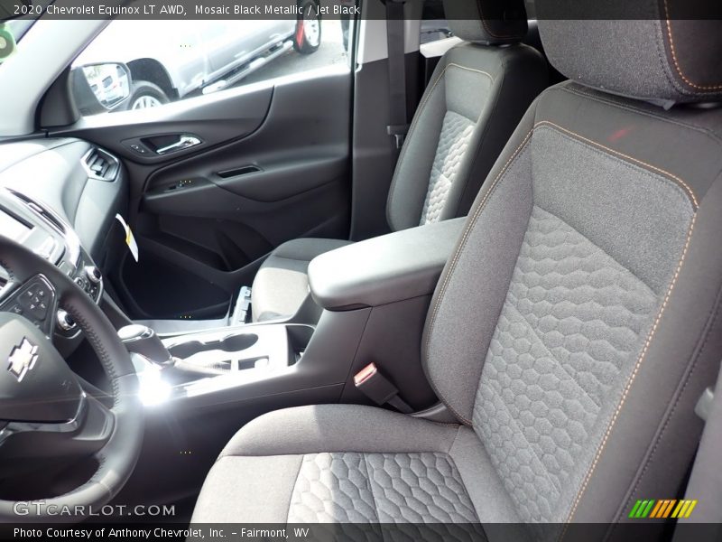 Mosaic Black Metallic / Jet Black 2020 Chevrolet Equinox LT AWD