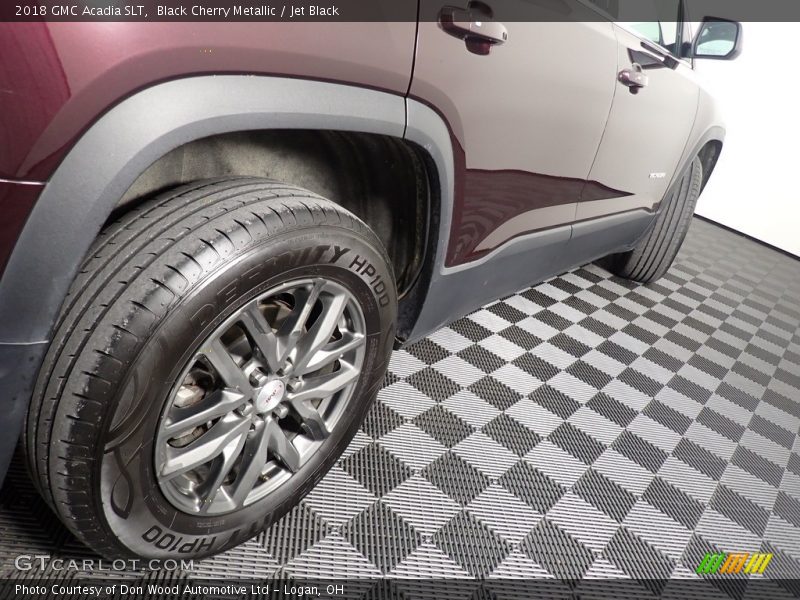 Black Cherry Metallic / Jet Black 2018 GMC Acadia SLT