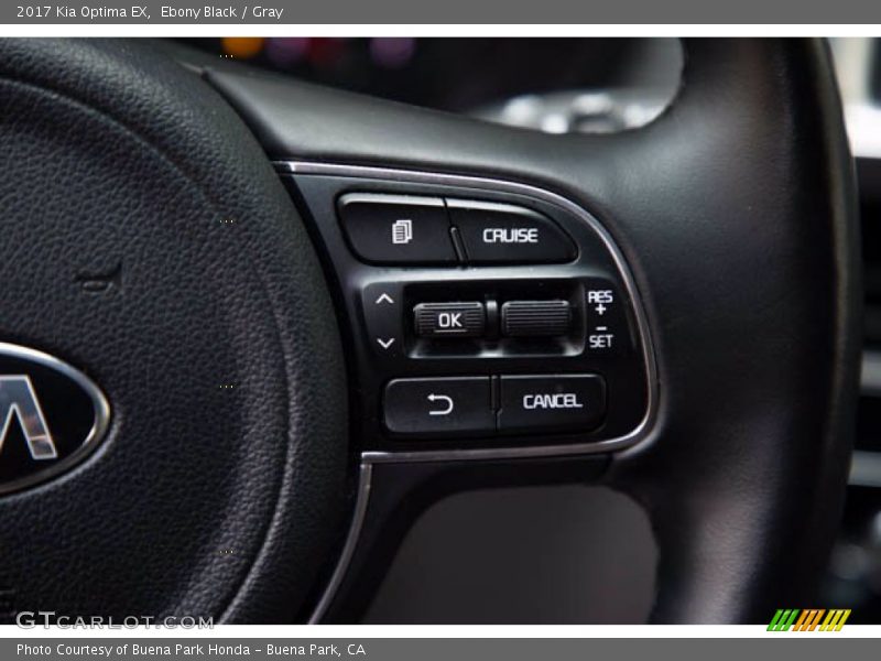  2017 Optima EX Steering Wheel