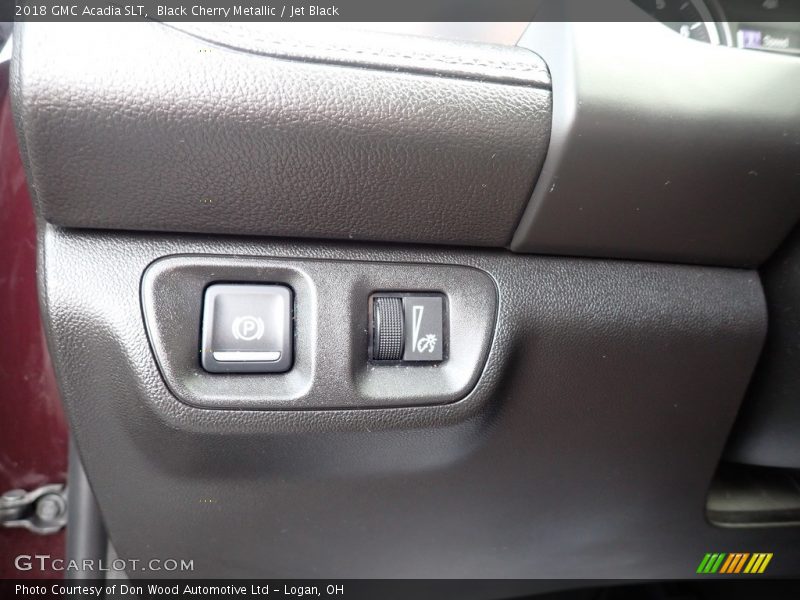 Black Cherry Metallic / Jet Black 2018 GMC Acadia SLT