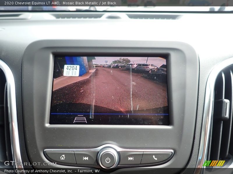 Mosaic Black Metallic / Jet Black 2020 Chevrolet Equinox LT AWD