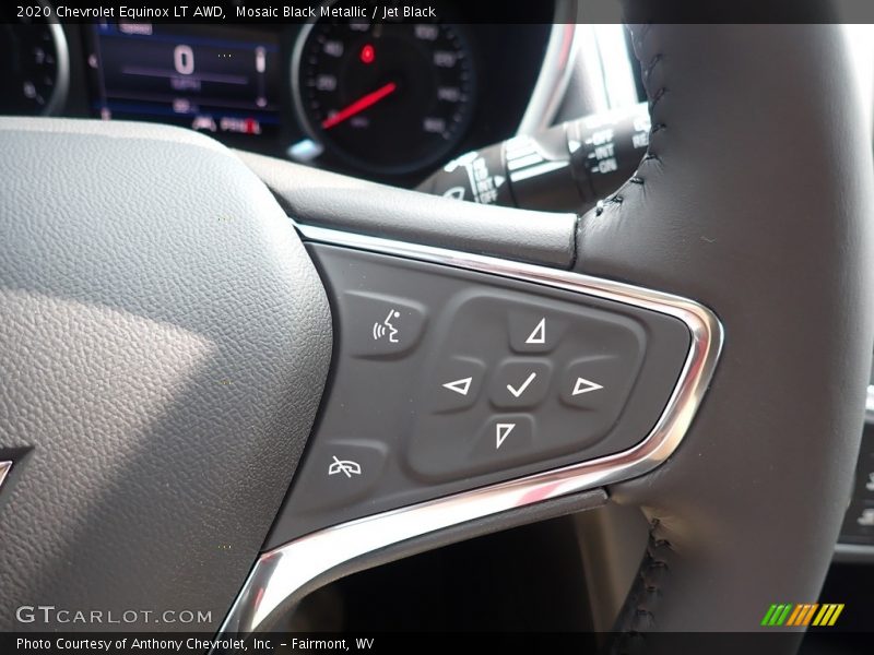 Mosaic Black Metallic / Jet Black 2020 Chevrolet Equinox LT AWD