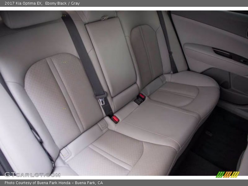 Ebony Black / Gray 2017 Kia Optima EX