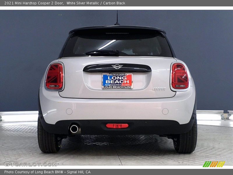 White Silver Metallic / Carbon Black 2021 Mini Hardtop Cooper 2 Door