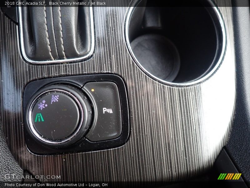 Black Cherry Metallic / Jet Black 2018 GMC Acadia SLT