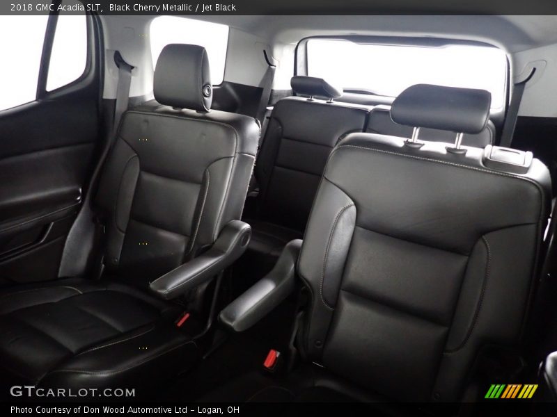 Black Cherry Metallic / Jet Black 2018 GMC Acadia SLT