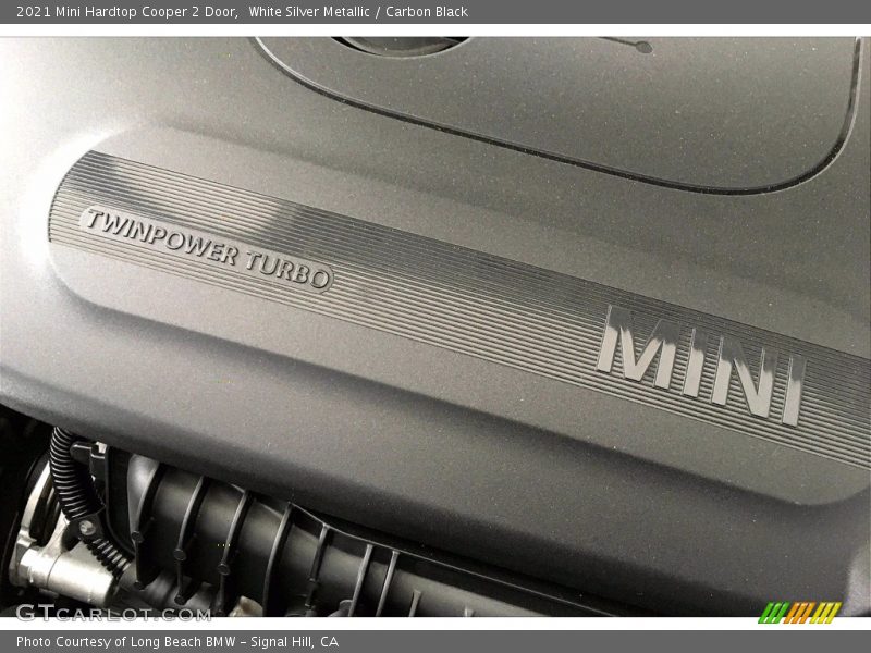 White Silver Metallic / Carbon Black 2021 Mini Hardtop Cooper 2 Door