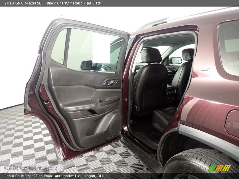 Black Cherry Metallic / Jet Black 2018 GMC Acadia SLT