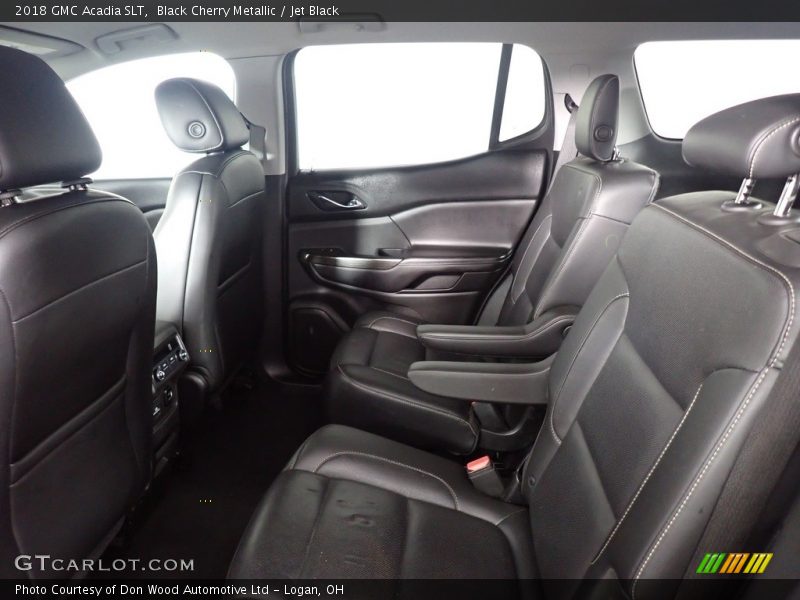 Black Cherry Metallic / Jet Black 2018 GMC Acadia SLT