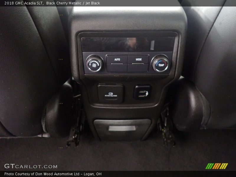 Black Cherry Metallic / Jet Black 2018 GMC Acadia SLT