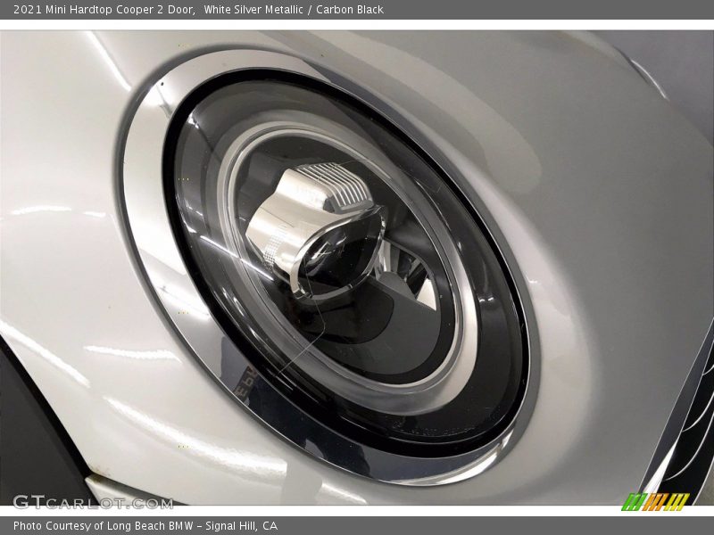 White Silver Metallic / Carbon Black 2021 Mini Hardtop Cooper 2 Door