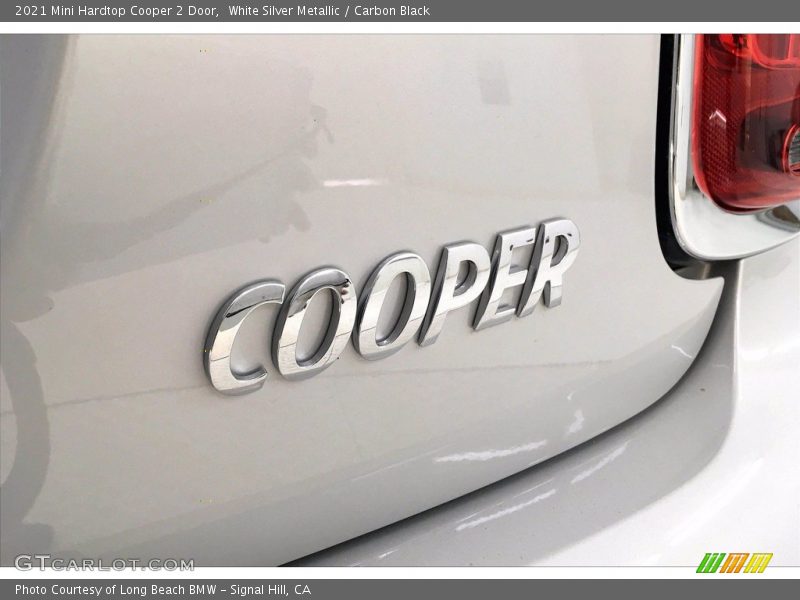 White Silver Metallic / Carbon Black 2021 Mini Hardtop Cooper 2 Door