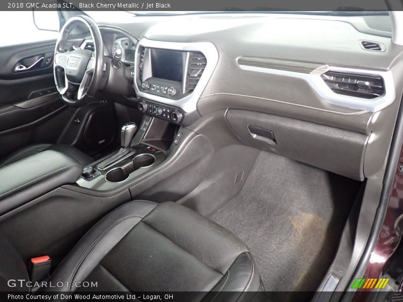 Black Cherry Metallic / Jet Black 2018 GMC Acadia SLT