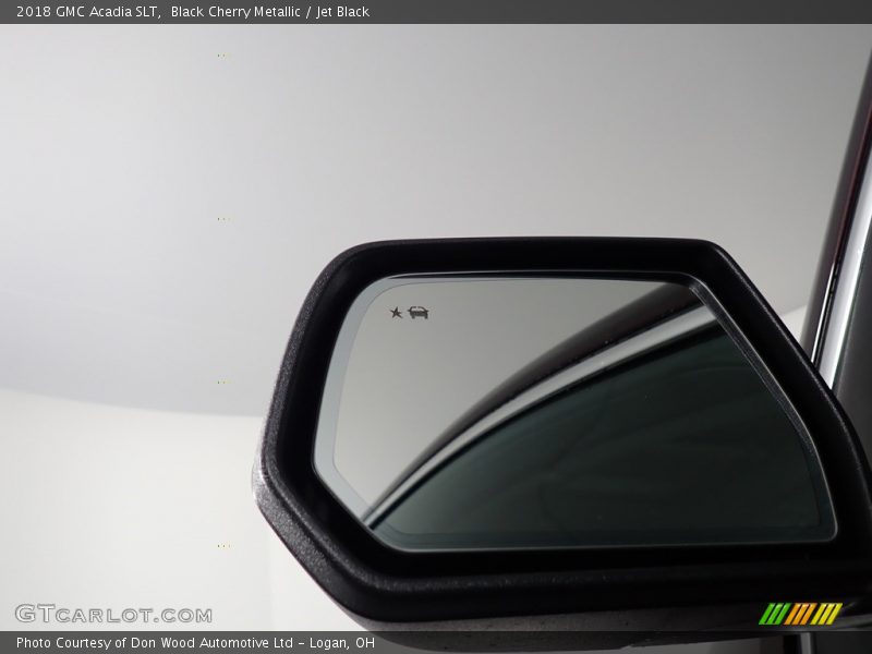 Black Cherry Metallic / Jet Black 2018 GMC Acadia SLT