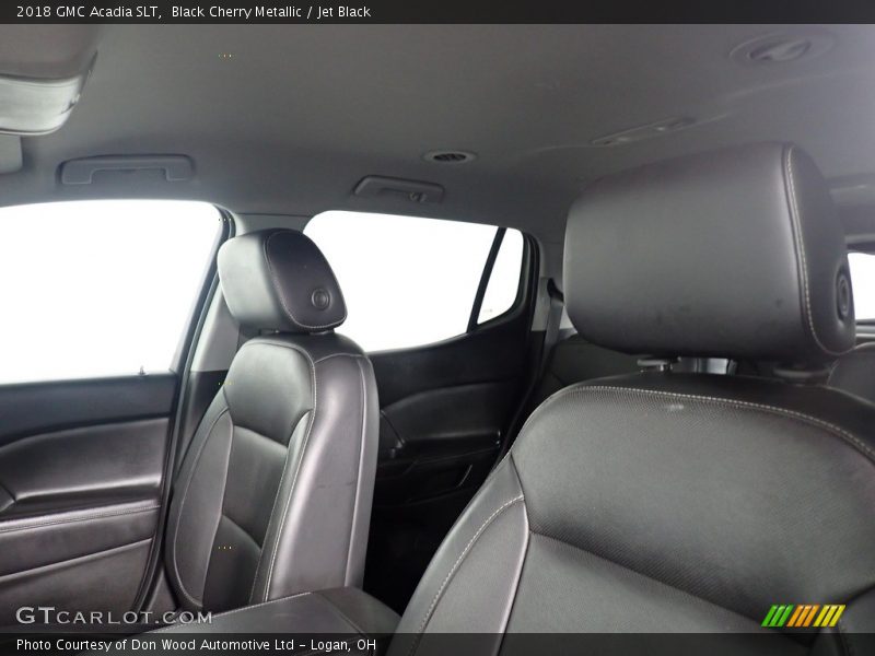 Black Cherry Metallic / Jet Black 2018 GMC Acadia SLT