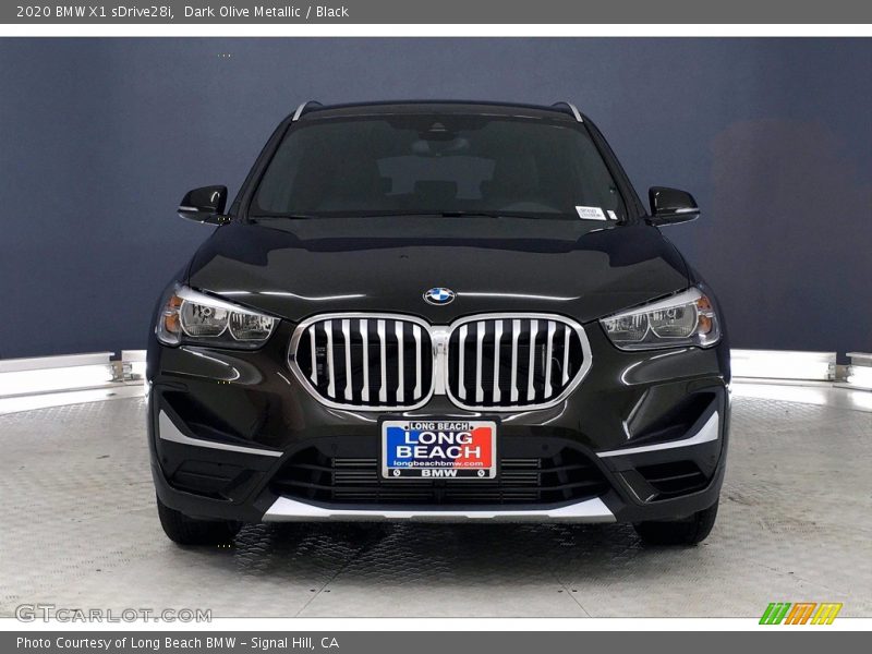 Dark Olive Metallic / Black 2020 BMW X1 sDrive28i