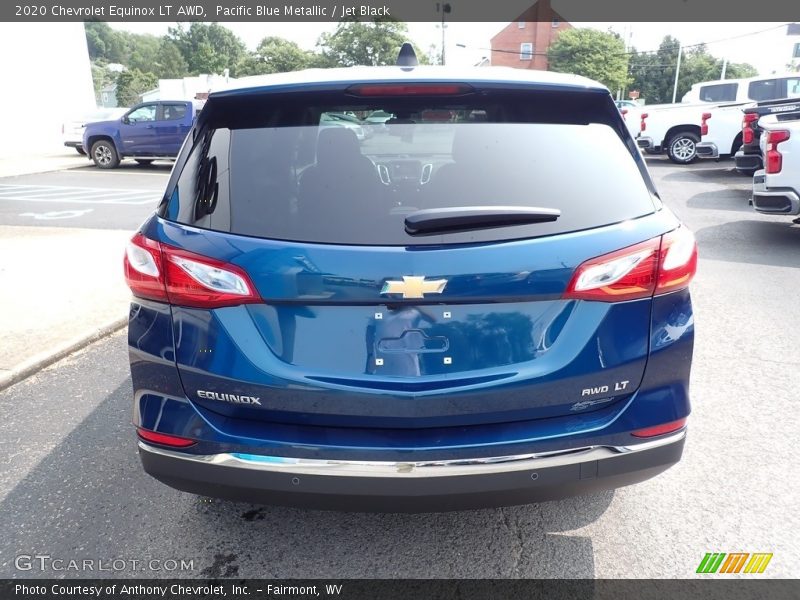 Pacific Blue Metallic / Jet Black 2020 Chevrolet Equinox LT AWD