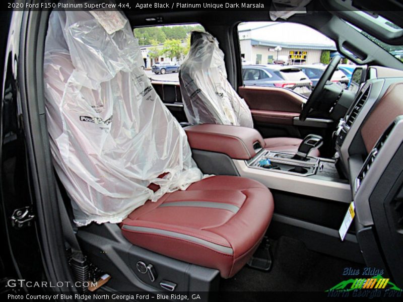 Agate Black / Platinum Unique Dark Marsala 2020 Ford F150 Platinum SuperCrew 4x4