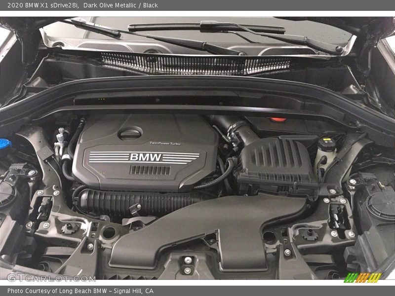 Dark Olive Metallic / Black 2020 BMW X1 sDrive28i