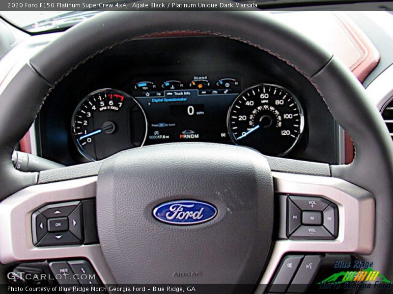 Agate Black / Platinum Unique Dark Marsala 2020 Ford F150 Platinum SuperCrew 4x4