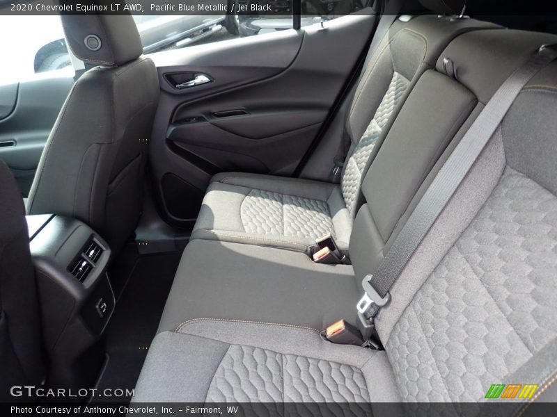 Pacific Blue Metallic / Jet Black 2020 Chevrolet Equinox LT AWD