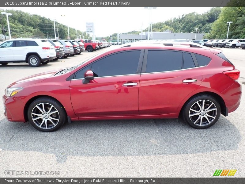  2018 Impreza 2.0i Limited 5-Door Crimson Red Pearl