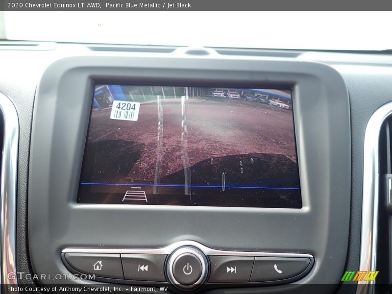 Pacific Blue Metallic / Jet Black 2020 Chevrolet Equinox LT AWD