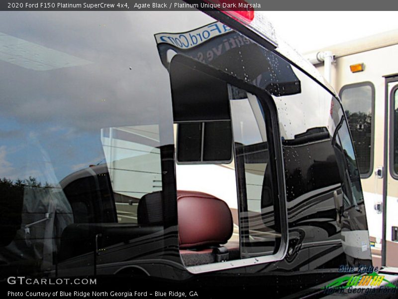 Agate Black / Platinum Unique Dark Marsala 2020 Ford F150 Platinum SuperCrew 4x4