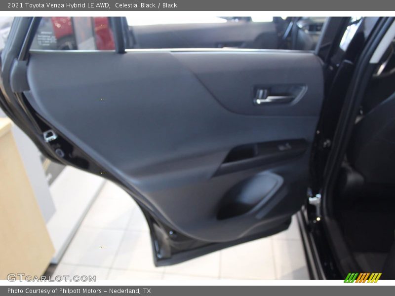 Celestial Black / Black 2021 Toyota Venza Hybrid LE AWD