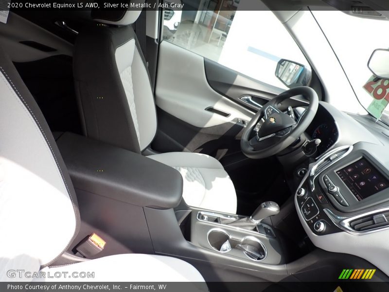 Silver Ice Metallic / Ash Gray 2020 Chevrolet Equinox LS AWD