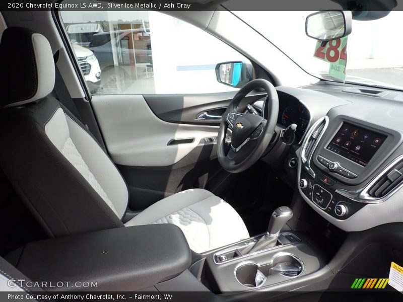 Silver Ice Metallic / Ash Gray 2020 Chevrolet Equinox LS AWD
