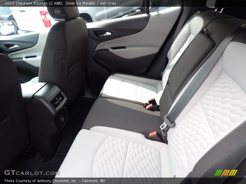 Silver Ice Metallic / Ash Gray 2020 Chevrolet Equinox LS AWD