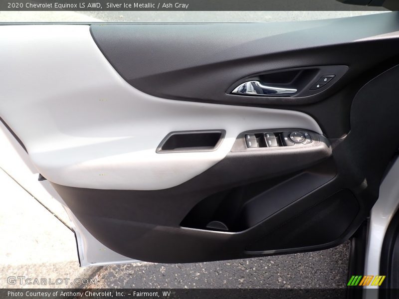 Silver Ice Metallic / Ash Gray 2020 Chevrolet Equinox LS AWD