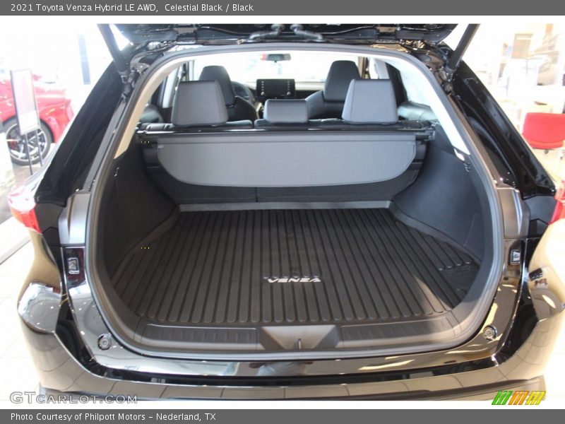  2021 Venza Hybrid LE AWD Trunk