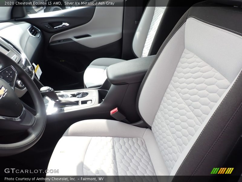 Silver Ice Metallic / Ash Gray 2020 Chevrolet Equinox LS AWD