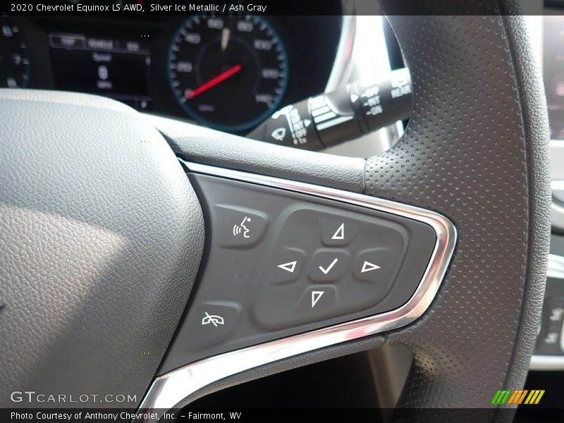Silver Ice Metallic / Ash Gray 2020 Chevrolet Equinox LS AWD