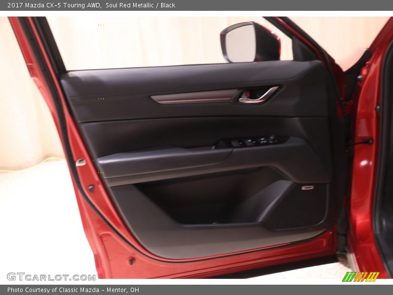 Soul Red Metallic / Black 2017 Mazda CX-5 Touring AWD