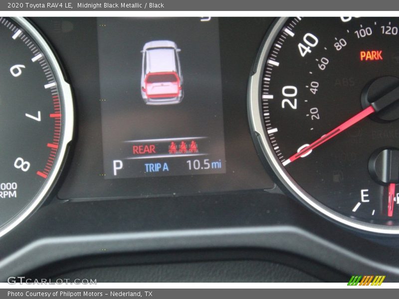Midnight Black Metallic / Black 2020 Toyota RAV4 LE