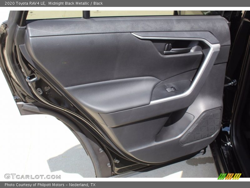 Midnight Black Metallic / Black 2020 Toyota RAV4 LE
