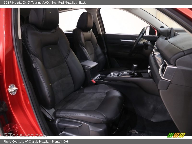 Soul Red Metallic / Black 2017 Mazda CX-5 Touring AWD