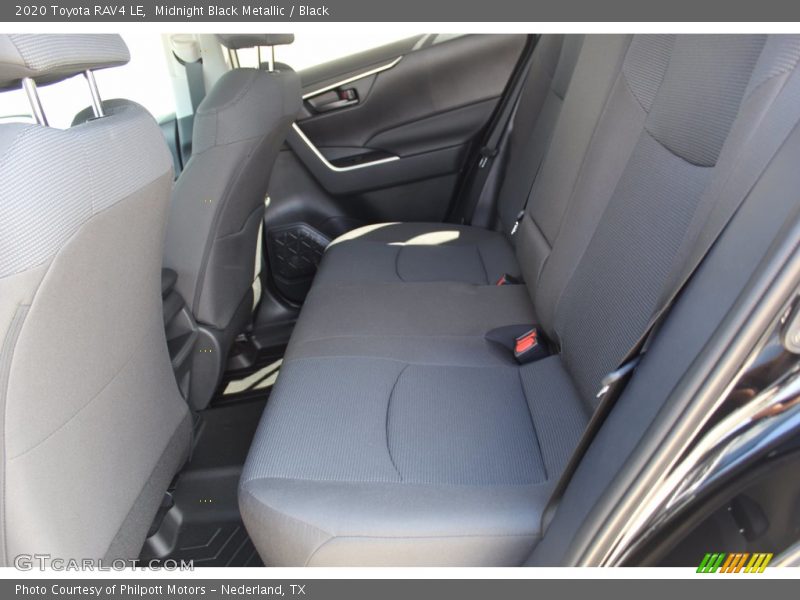 Midnight Black Metallic / Black 2020 Toyota RAV4 LE