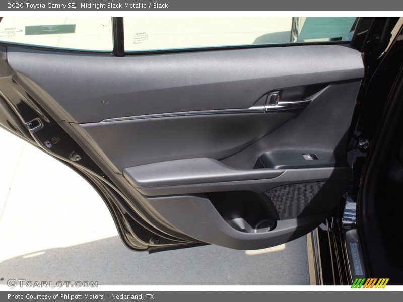 Midnight Black Metallic / Black 2020 Toyota Camry SE