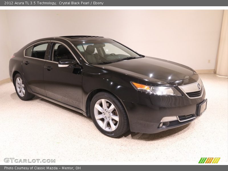 Crystal Black Pearl / Ebony 2012 Acura TL 3.5 Technology