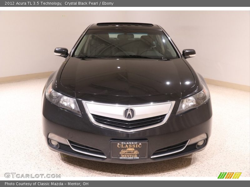 Crystal Black Pearl / Ebony 2012 Acura TL 3.5 Technology