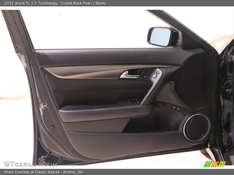 Crystal Black Pearl / Ebony 2012 Acura TL 3.5 Technology