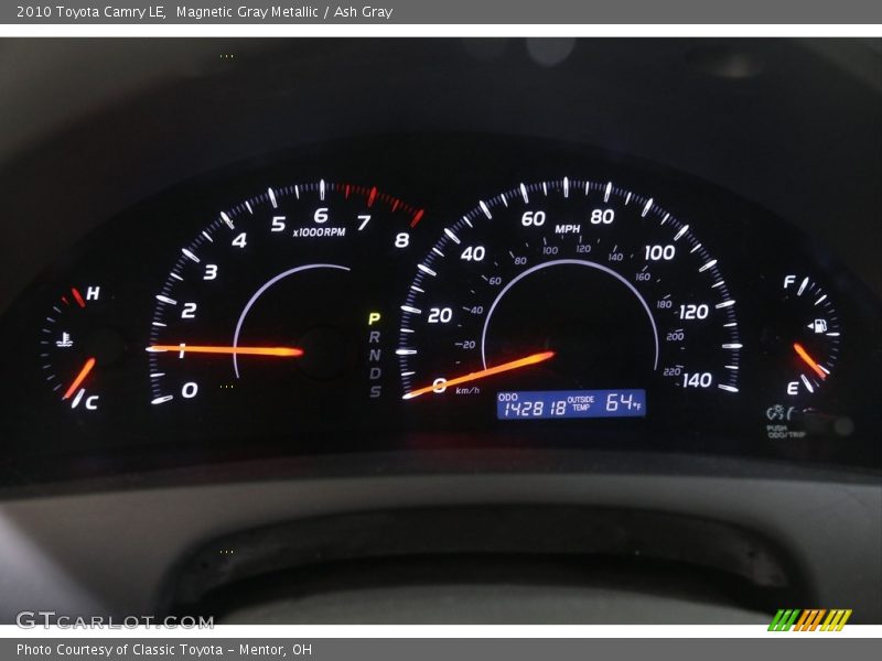 Magnetic Gray Metallic / Ash Gray 2010 Toyota Camry LE
