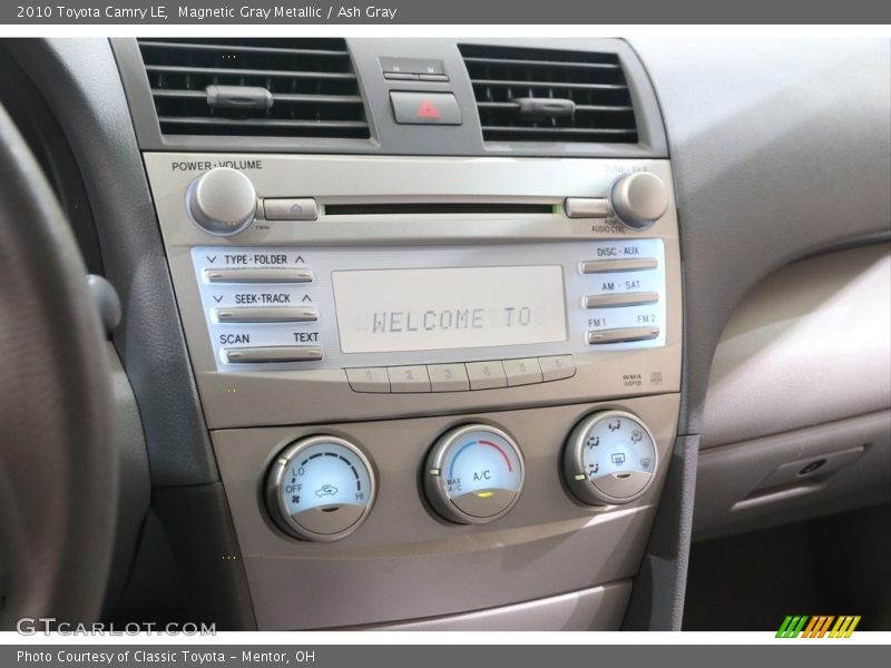 Magnetic Gray Metallic / Ash Gray 2010 Toyota Camry LE